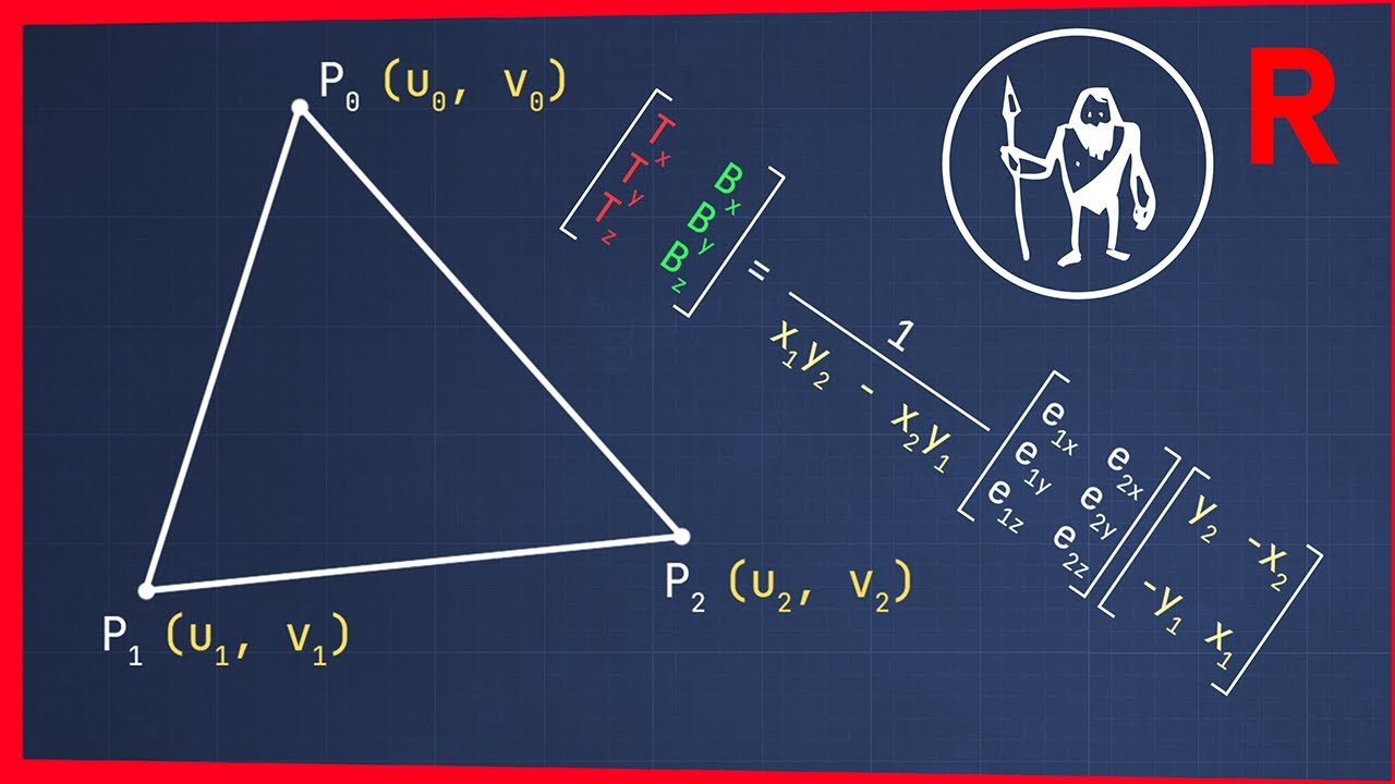 Game Engine Programming 070.1 - Constructing a tangent space for triangle meshes