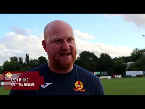 Whingy discusses the excellent result against Rushden and the match against Barwell
