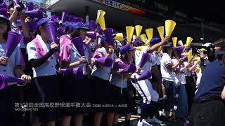 金足農 応援団 2018夏 第100回全国高校野球選手権大会 vs 大垣日大【WE ARE KANANO 巨人 チャンステーマ タイガーラグ】吹奏楽 ブラスバンド 金足農業高校 吉田輝星