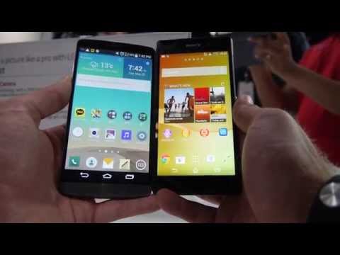 LG G3 vs. Sony Xperia Z2 Comparison