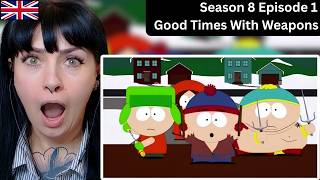 Brit Girl Reacts to Good Times with Weapons - South Park Full Episode MQDEFAULT Thumbnail