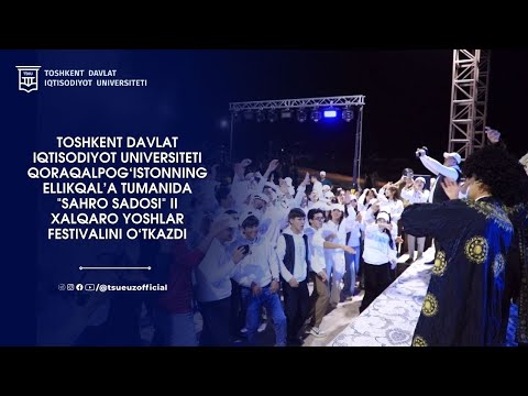 Qoraqalpog‘istonning Ellikqal’a tumanida "Sahro sadosi" II Xalqaro yoshlar festivalini o‘tkazildi