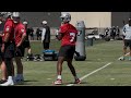 GENO SMITH SLINGS IT DEEP AT RAIDERS OTAs PASSES IT TO BOWERS JAKOBI MEYERS BECH MAYER