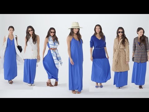 7 Smart Ways to Style a Maxi Dress