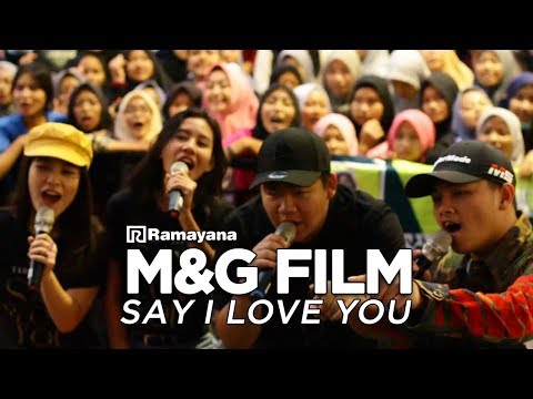 FILM SAY I LOVE YOU AJANG REUNI ALDI & KIKY