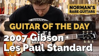 Video thumbnail for Guitar of the Day: 2007 Gibson Les Paul Standard | Norman's Rare Guitars by Normans Rare Guitars