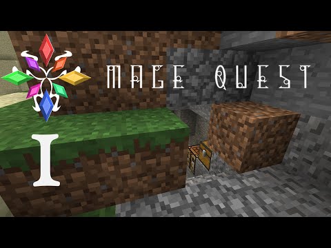 Minecraft: FTB Mage Quest #1 - A New Apprentice