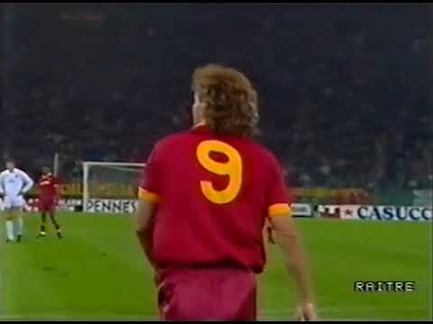 Roma - Valencia / Uefa Cup 1990-1991 (Voller, Rizzitelli, Giannini, Berthold, Fernando, Penev, Nela)