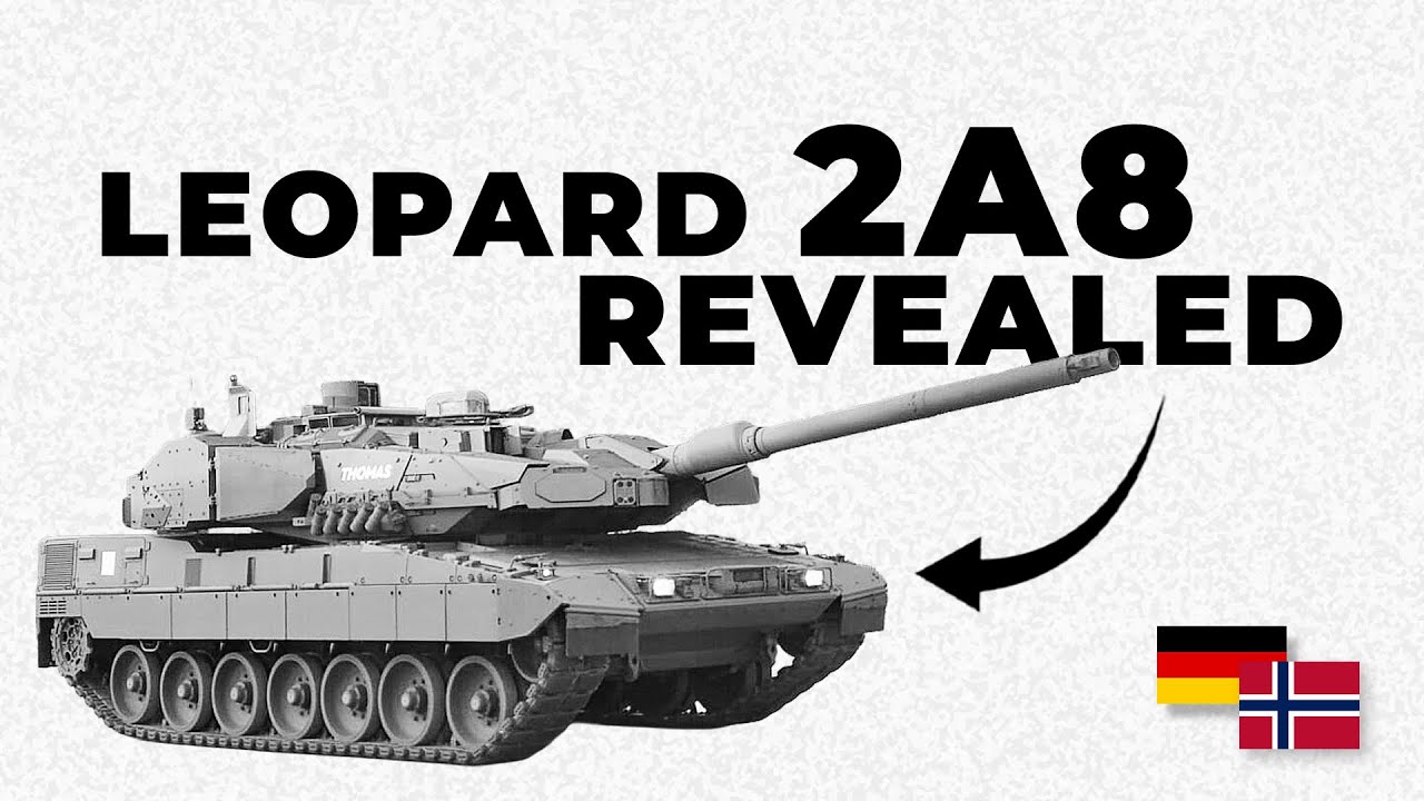 Leopard 2A8 Reveal: KNDS Shows Off New Main Battle Tank