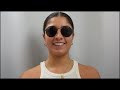 Woman Model Wearing Ray Ban Hexagonal RB3548N 002 58 Sunglasses