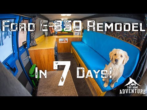 Epic Van Build-Out in 7 days! Tiny Home Adventure Season Two!