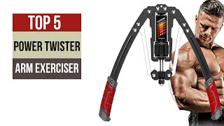 Top 5 Power Twister Arm Exerciser Reviews | Best adjustable power twister bar