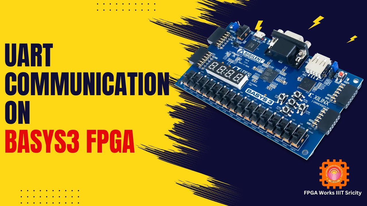 Implementing UART Protocol on FPGA | Basys3 Verilog Tutorial