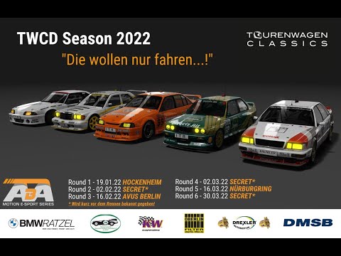 Tourenwagen Classics Digital Spring Season 2022 - Round 1 19.01.22 Hockenheim