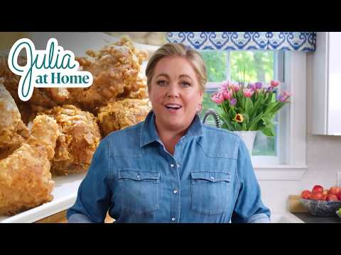 Julia's Favorite Batter-Fried Chicken and Smashed Potatoes | Full Episode | Julia at Home (S2 E6)