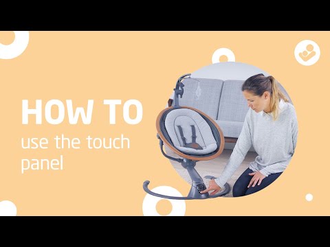Maxi-Cosi Cassia Swing - How to use the touch panel