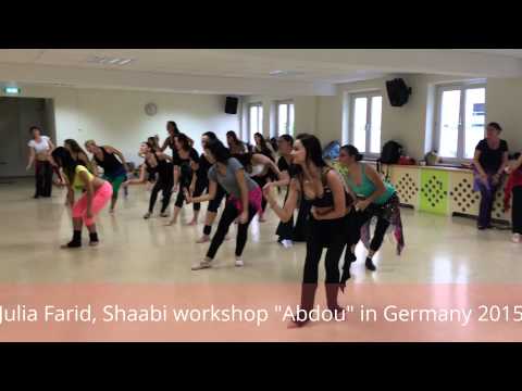 Julia Farid, workshop "Shaabi", Dance Date, Germany 2015