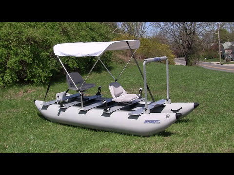 Sea Eagle FoldCat Pro Angler Guide Inflatable Fishing Boat Package video poster