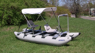 Sea Eagle 375FC FoldCat Inflatable Fishing Boat - Deluxe Package