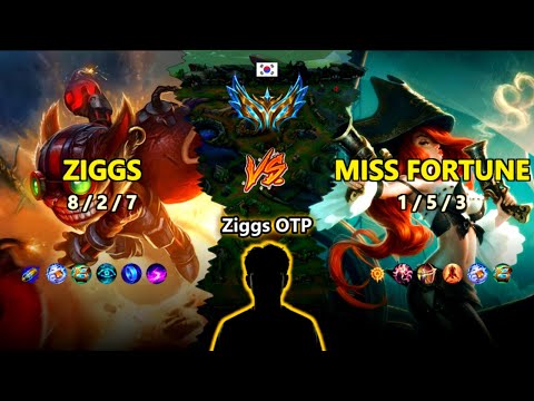 Best Ziggs OTP | Ziggs ADC vs MissFortune | Patch 26.1 | 2026-01-21 | LoL Replay