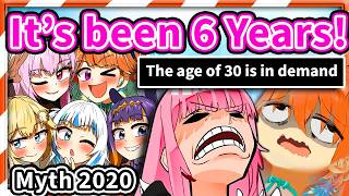 Kiara and Calli Realized How Much They've Gotten Older IRL 【HololiveEN】