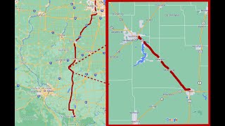 MAP: Pana IL to Taylorville IL