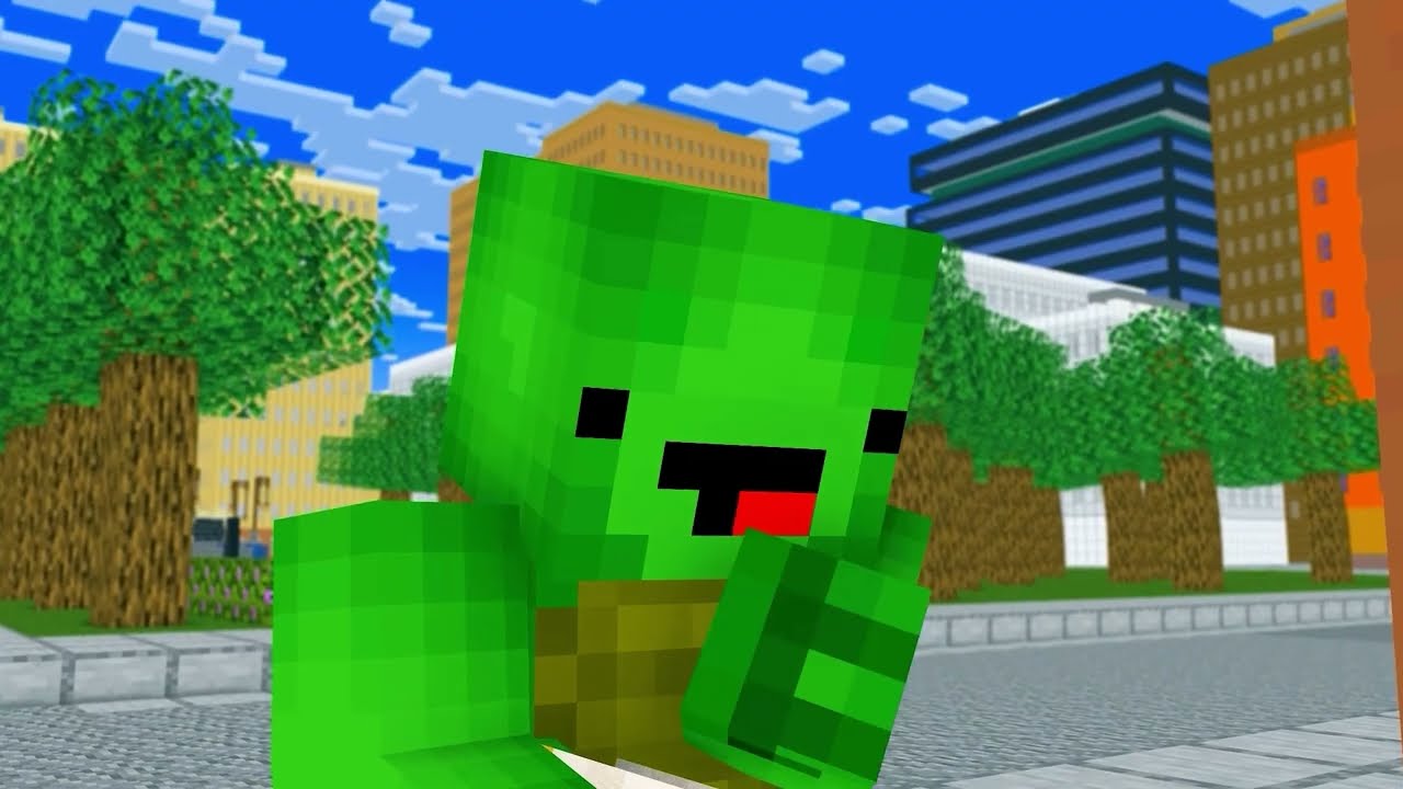 MAIZEN : Baby JJ has Adopted Dogs - Sad Story - Minecraft Animation JJ & Mikey