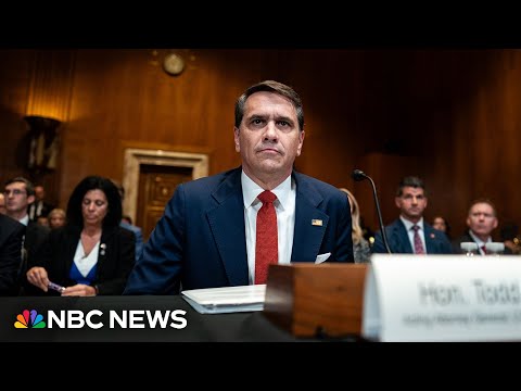 LIVE: Acting Attorney General Blanche testifies at House hearing | NBC News