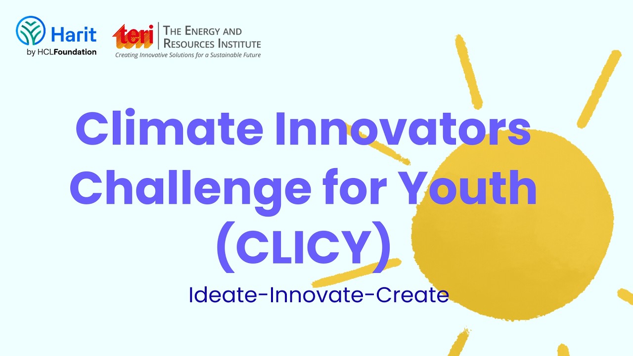 Climate Innovators Challenge for Youth (CLICY)