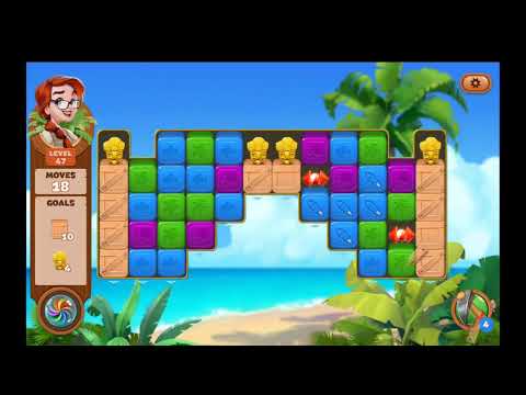 Lost Island Blast Adventure Level 47 NO BOOSTERS - A S GAMING
