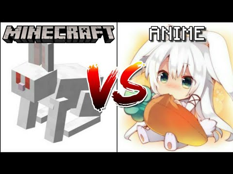 Comparison: Minecraft Vs. Anime pt. 3!