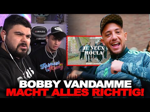 BOBBY VANDAMME INTERNATIONALES FEATURE ! MR CHOCO X BOBBY VANDAMME - JE VEUX MOULA | Reaction