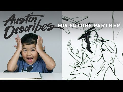 オースティンが未来のパートナーを語る｜子供が語る｜HiHo Kids (Austin Describes His Future Partner | Kids Describe | HiHo Kids)
