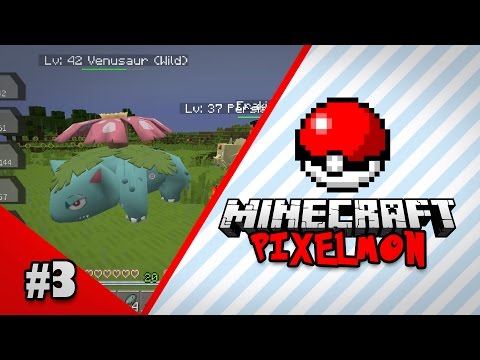 Pixelmon Challenges | Ep.03: "The legendary Venusaur" (Minecraft Mods) | Marielitai Gaming