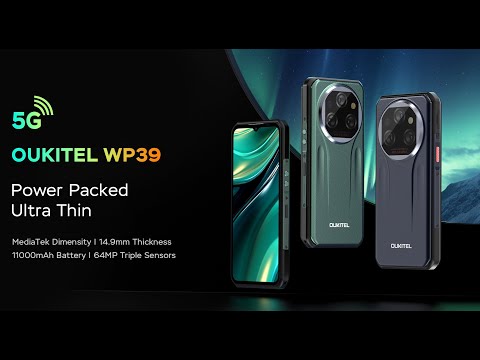 Миниатюра изображения товара Смартфон Oukitel WP39 6GB/256GB (зеленый)