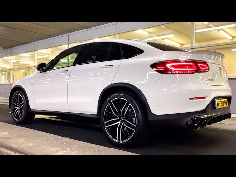 2020 Mercedes GLC 43 AMG Coupe - Night Review Drive Interior Sound Exterior Infotainment