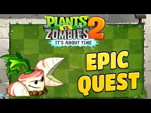 Plants Vs Zombies 2-Epic Quest Feat Parsnip All Steps {1 To 6} Walkthrough