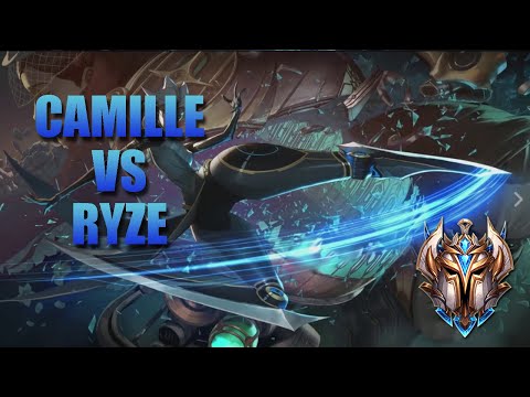 Camille Top Vs Ryze- EUW Challenger Match Summary Patch 9.19