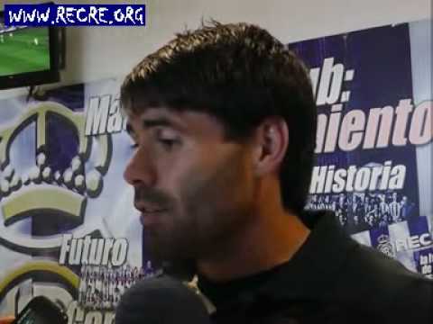 Declaraciones de David Córcoles (Recre 2 - Nàstic 2)