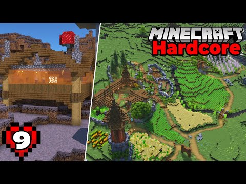 Minecraft Hardcore Let's Play : Starting my Island Village!