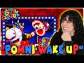 LESBIAN REACTS THE AMAZING DIGITAL CIRCUS POMNI WAKE UP TIME TO GO ON AN ADVENTURE