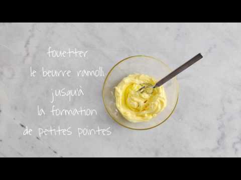 Beurre Café de Paris - le menu