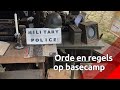 Ook in het Basecamp hielden militairen zich niet altijd aan de regels, daarom waren er MP's