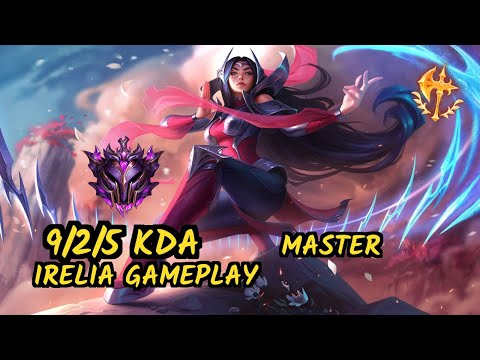 GRF Doran (IRELIA) vs KARTHUS - 9/2/5 KDA TOP GAMEPLAY - KR Ranked MASTER