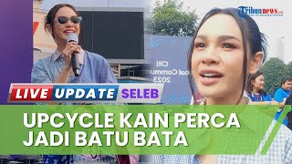 Kurangi Sampah Fashion, Andien Daur Ulang Kain Perca Jadi Batu Bata hingga Vas Bunga Bernilai Tinggi
