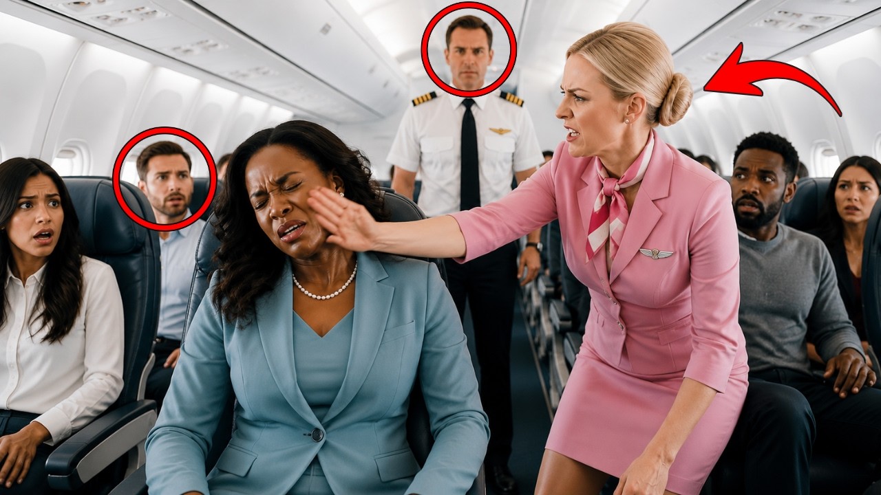 Flight Attendant Slaps Black Woman — Seconds Later, She Said, “I’m the New Chief.”