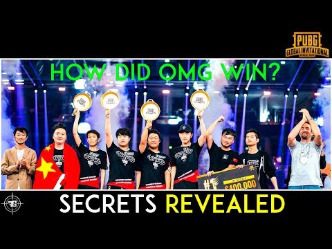 PGI 2018 How did Team OMG WIN? Playerunknown’s Battlegrounds PGI 2018