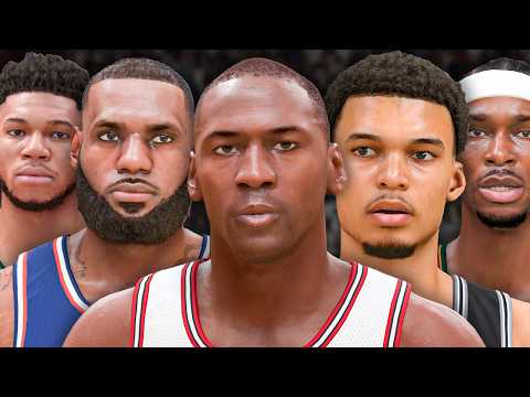 I Added The 30 Best NBA Players To The 1990's Jordan Era