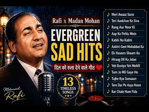Mohammed Rafi Sad Songs | Madan Mohan’s Heart-Touching Melodies