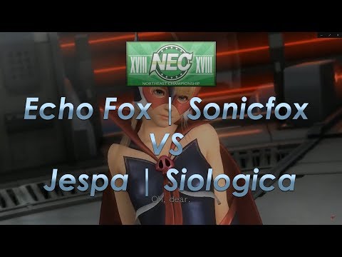 DOA5LR NEC 2017 - Echo Fox | Sonicfox VS Jespa | Siologica [W] - Battle Royal 2017 TOP 8